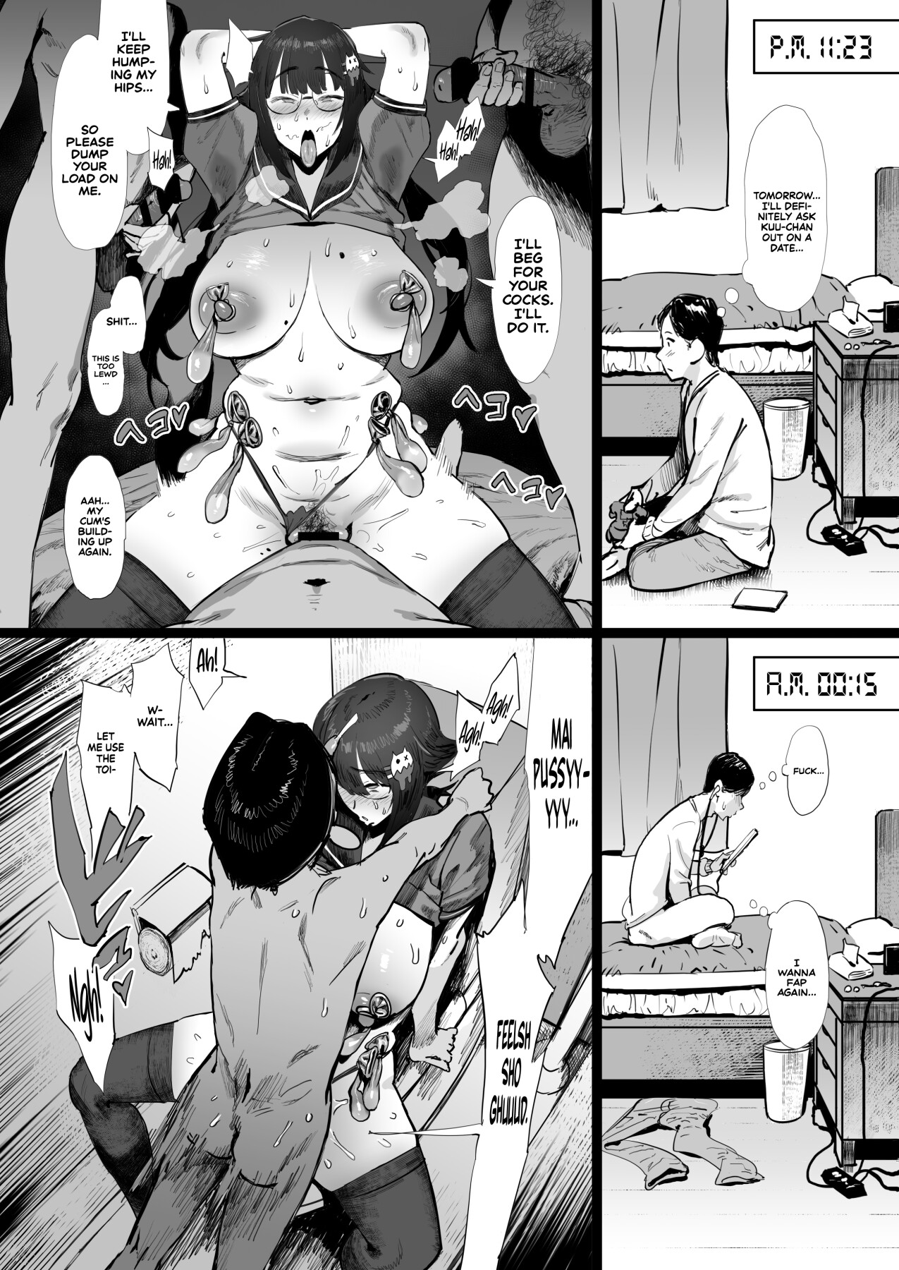 Hentai Manga Comic-We Are Otaku Friends-Read-37